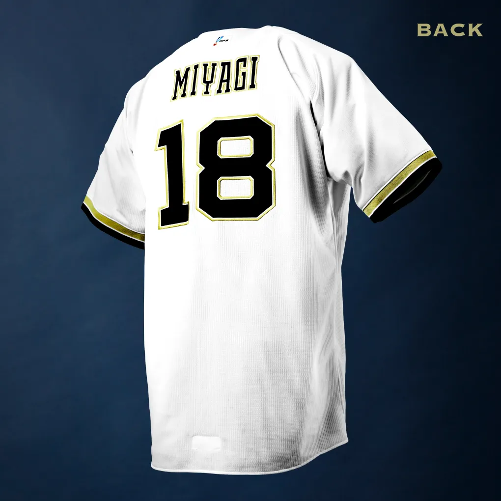 ユニフォームHOME back