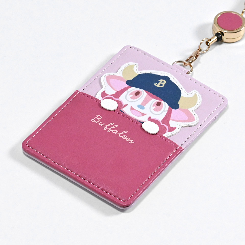 Buffaloesマスコットひょこっとパスケース | オリックス・バファローズ