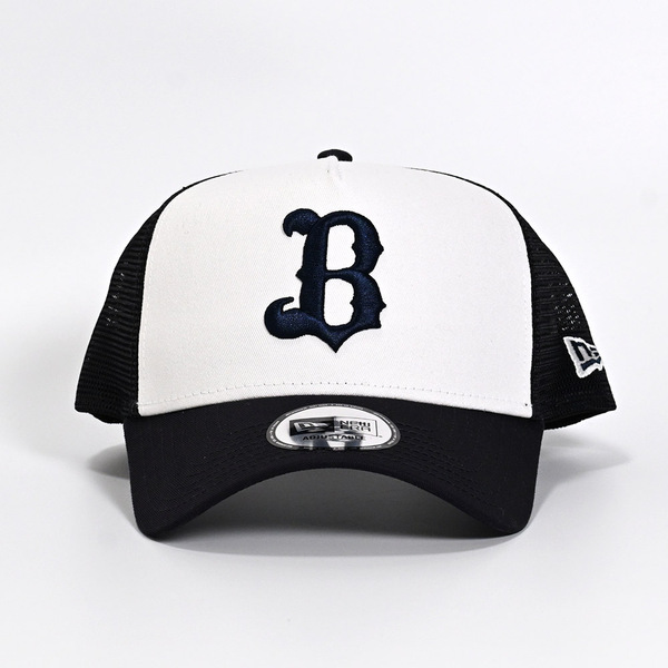 Buffaloes×NEW ERAキャップ 9FORTY/AFTR/Bロゴ ホワイト＆ネイビー×ホワイト