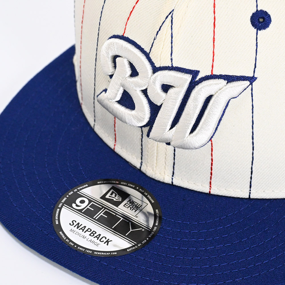 BlueWave×NEW ERAキャップ9FIFTY/ピンストライプ | オリックス