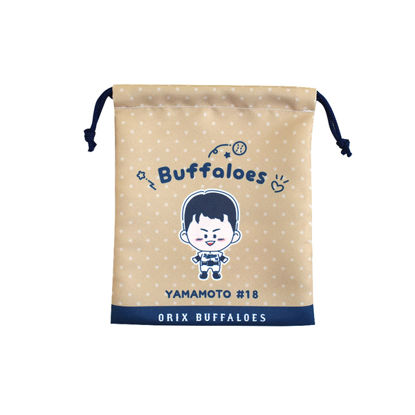 Buffaloes選手イラスト巾着 オリックス バファローズ公式オンラインショップ